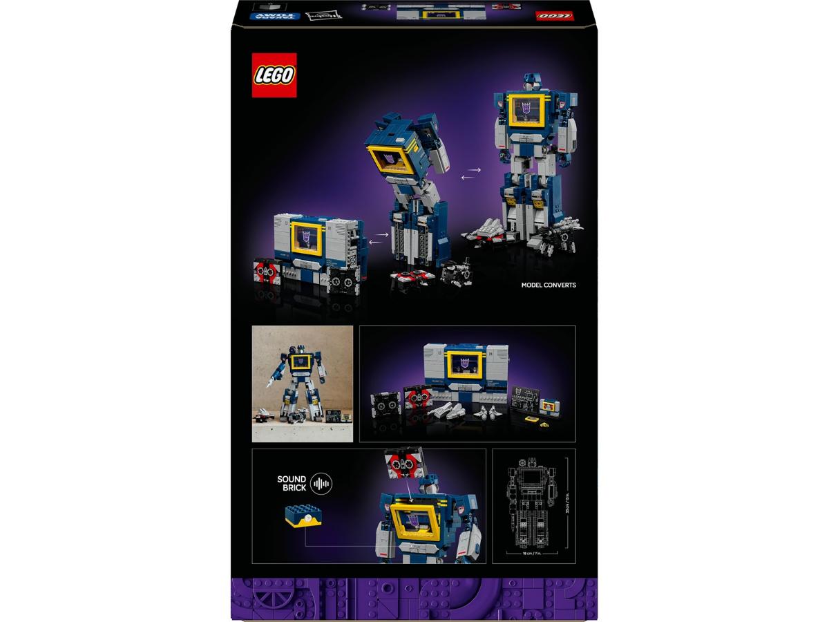 LEGO Transformers Soundwave - Zestaw z efektami dźwiękowymi - obrazek 3