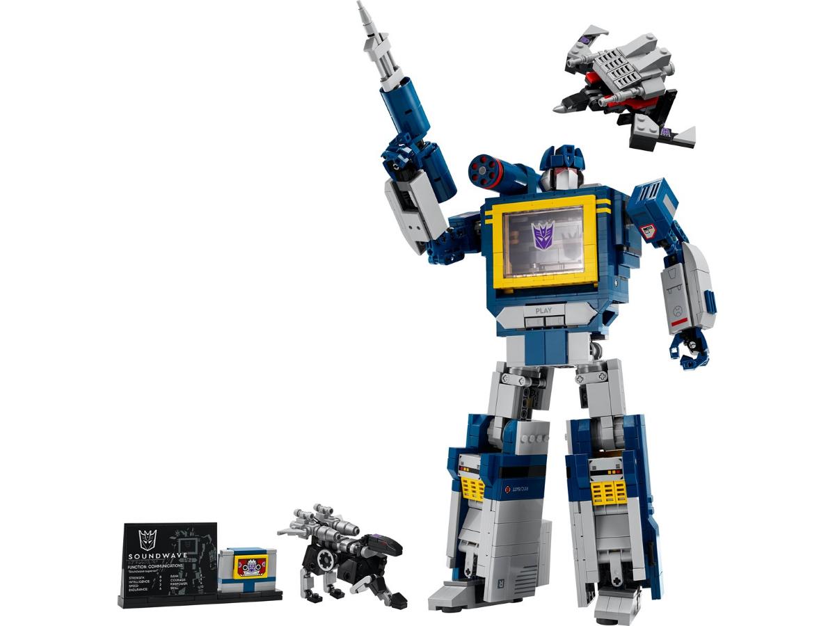 LEGO Transformers Soundwave - Zestaw z efektami dźwiękowymi - obrazek 6