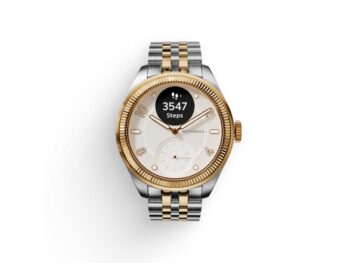 Withings ScanWatch Nova Brilliant Edition - Elegancki hybrydowy zegarek