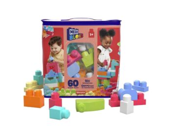 MEGA BLOCKS First Builders Big Building Bag - Zestaw klocków 60 szt.