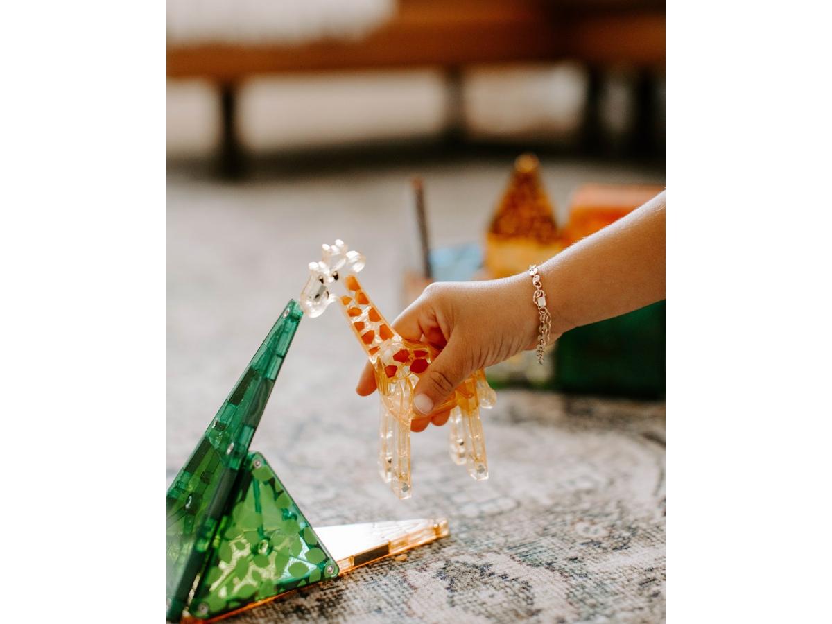 MAGNA-TILES Safari Animals 25 pcs - Kreatywna zabawa dla dzieci - obrazek 2