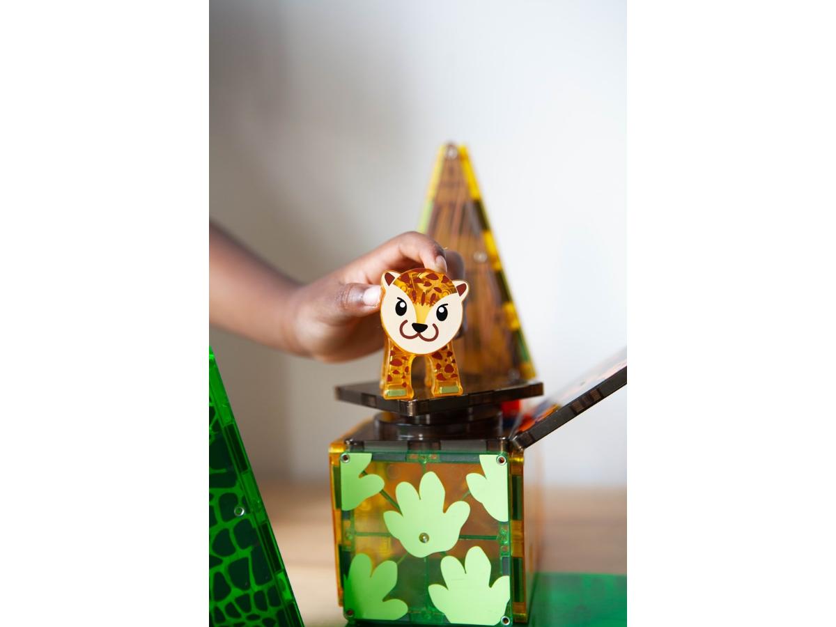 MAGNA-TILES Jungle Animals 25 pcs - Kreatywna zabawa z figurkami - obrazek 5
