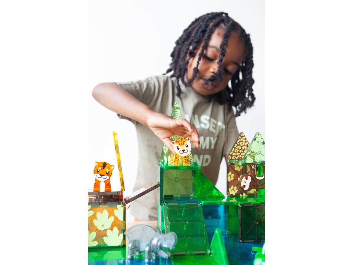MAGNA-TILES Jungle Animals 25 pcs - Kreatywna zabawa z figurkami - obrazek 6