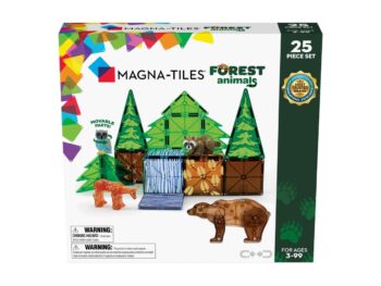 MAGNA-TILES Forest Animals - Zestaw 25 elementów do kreatywnej zabawy