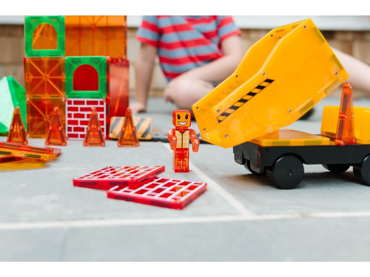 MAGNA-TILES Builder XL 50-Piece - Kreatywne budowanie dla dzieci - obrazek 4
