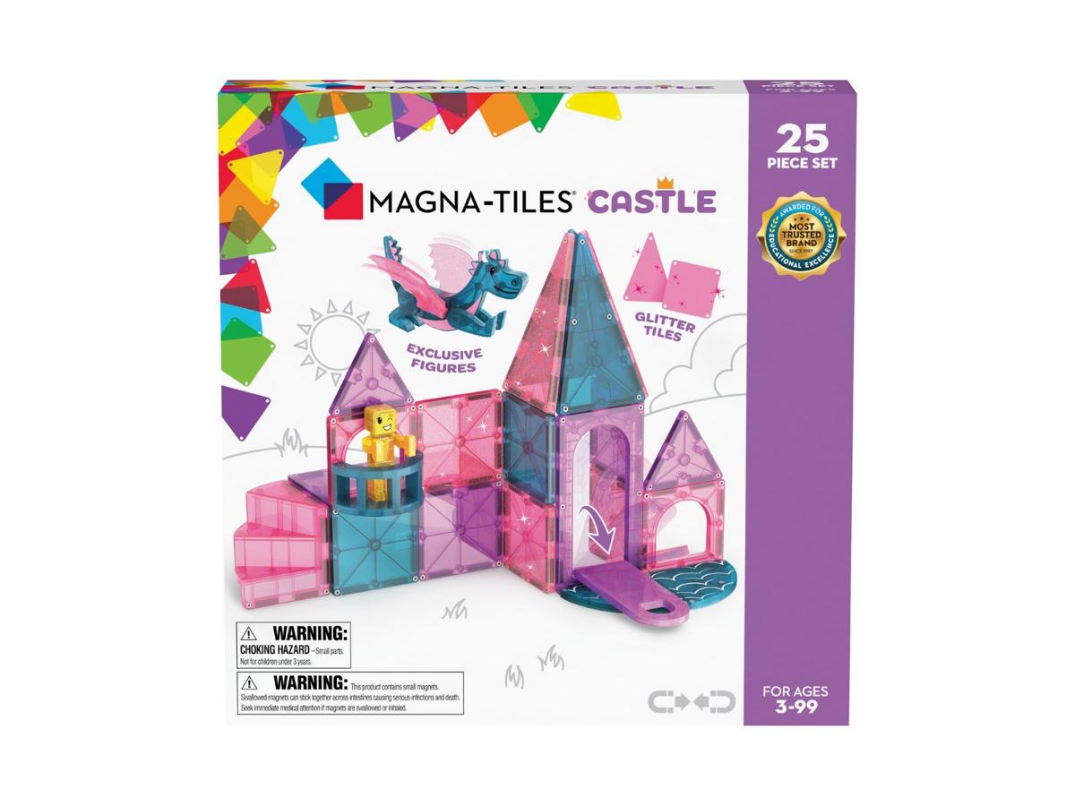 MAGNA-TILES Castle 25-Piece Set - Magiczne konstrukcje dla dzieci