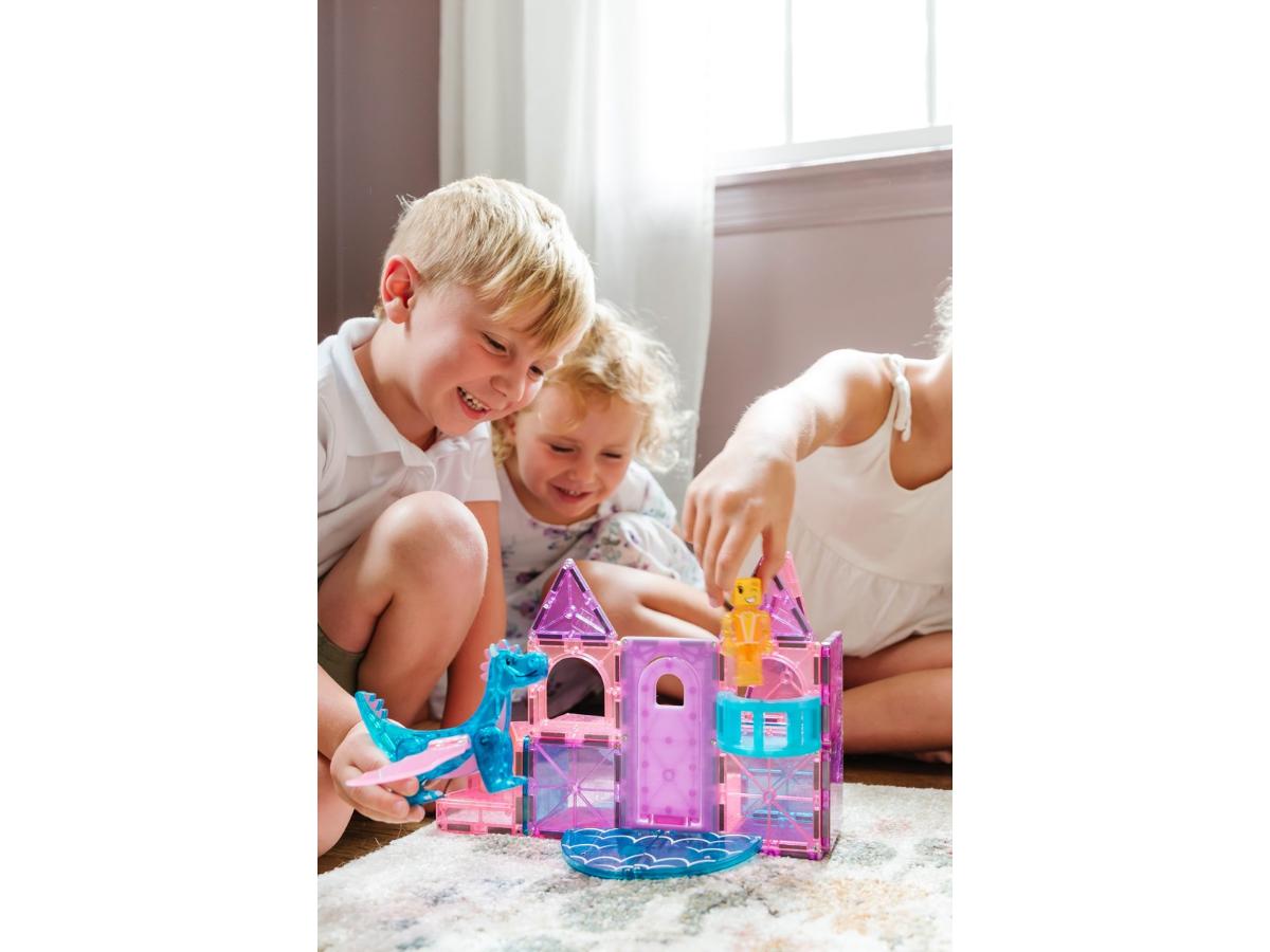 MAGNA-TILES Castle 25-Piece Set - Magiczne konstrukcje dla dzieci - obrazek 4