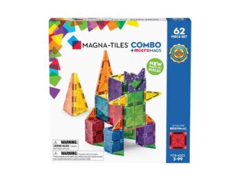 MAGNA-TILES MicroMAGS Combo Set 62 pcs - Rozwijaj kreatywność