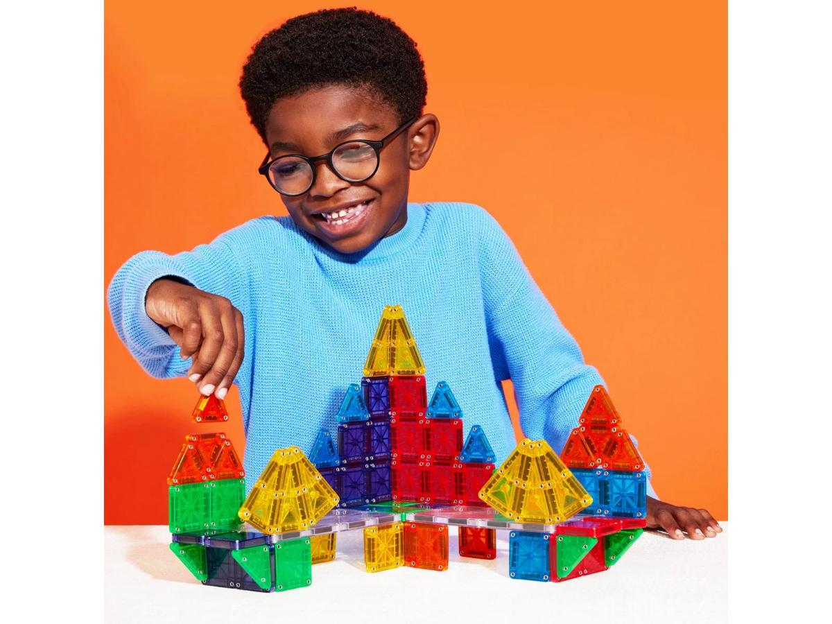 MAGNA-TILES MicroMAGS Deluxe set 70pcs - Kreatywna zabawa dla dzieci - obrazek 3