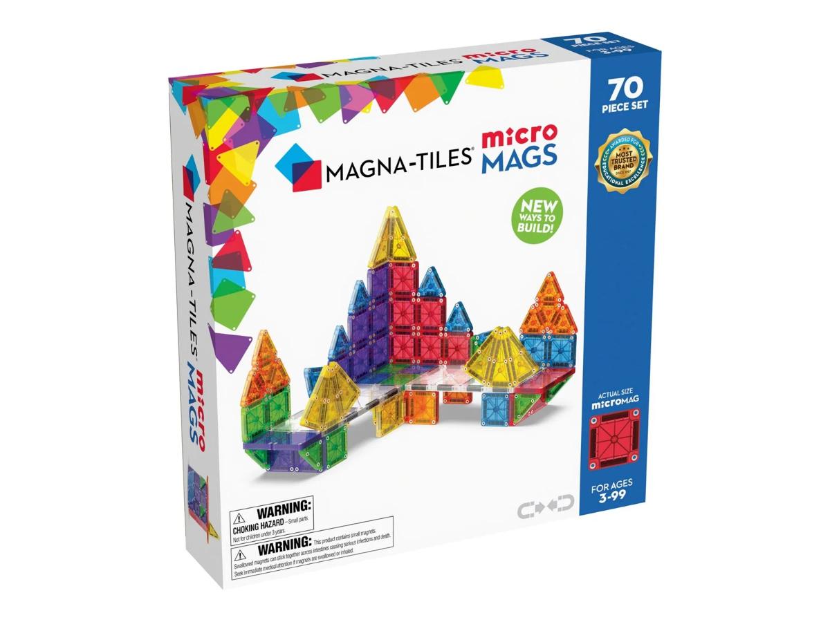 MAGNA-TILES MicroMAGS Deluxe set 70pcs - Kreatywna zabawa dla dzieci - obrazek 4