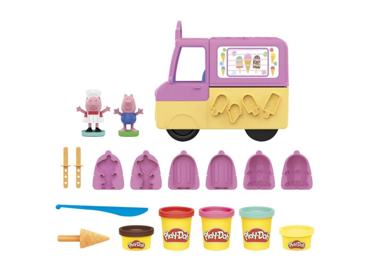 Play-Doh Peppa Pig - Zestaw do zabawy z lodami - obrazek 2