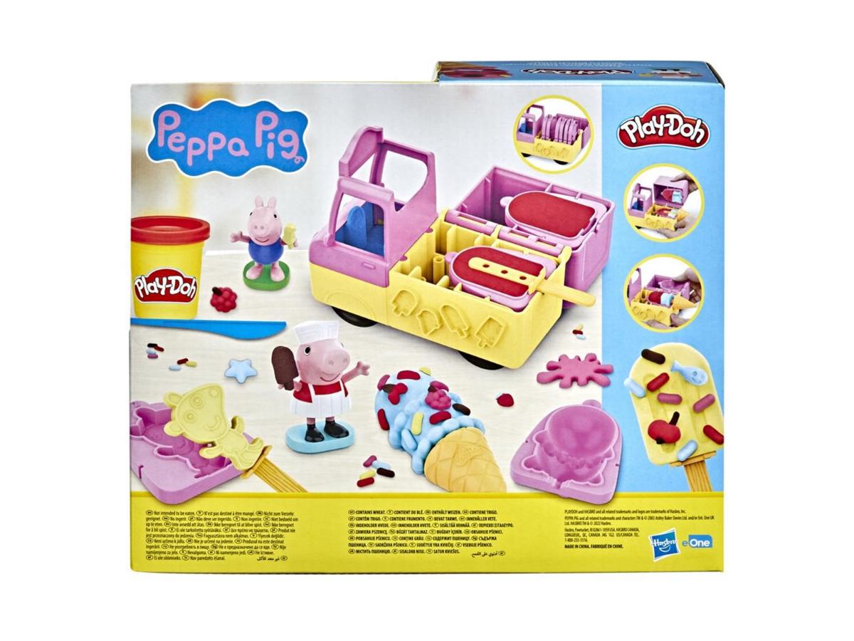 Play-Doh Peppa Pig - Zestaw do zabawy z lodami - obrazek 4