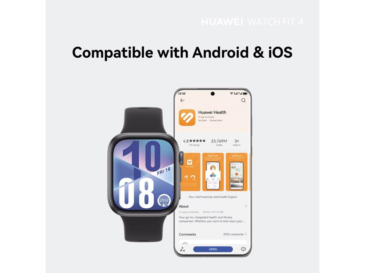 Huawei Watch FIT 4 - Smukły i funkcjonalny smartwatch - obrazek 6