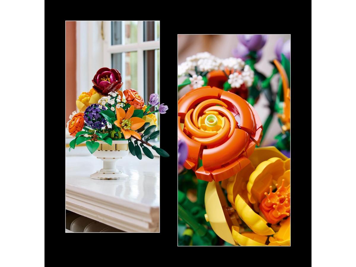 LEGO Botanicals 10345 Kwiatowa kompozycja - Ożyw swoją przestrzeń - obrazek 2