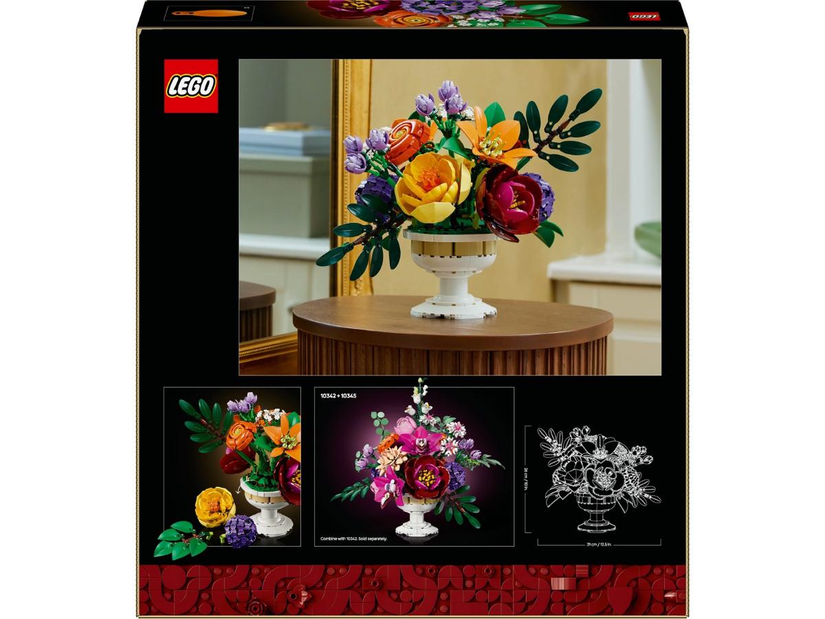 LEGO Botanicals 10345 Kwiatowa kompozycja - Ożyw swoją przestrzeń - obrazek 3