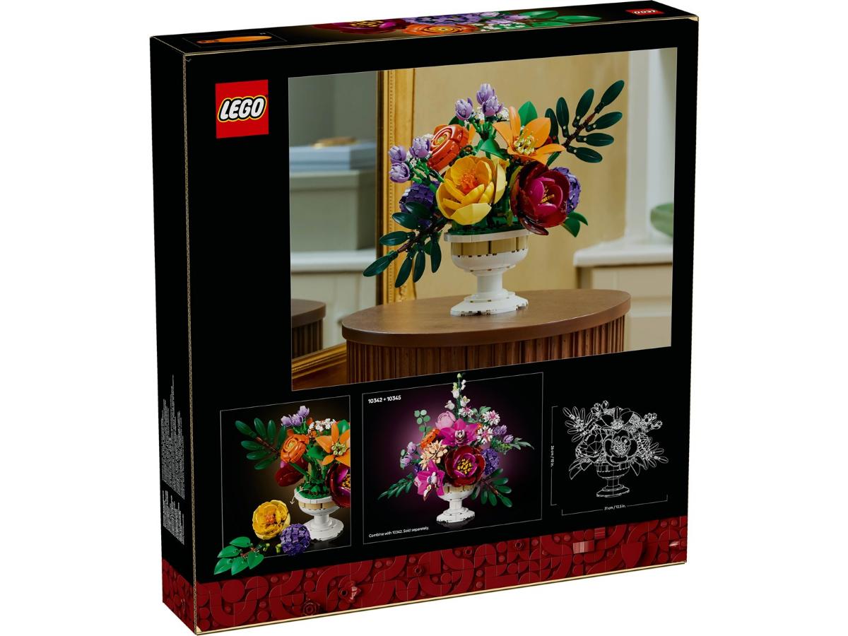 LEGO Botanicals 10345 Kwiatowa kompozycja - Ożyw swoją przestrzeń - obrazek 4