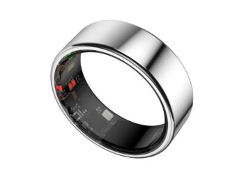 Haale II - Srebrny Smart Ring - Elegancki Tracker Zdrowia
