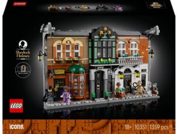 LEGO Icons 10351 Sherlock Holmes - Zestaw do budowania z detektywem