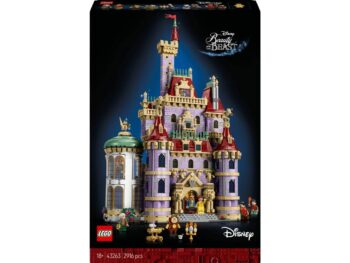 LEGO Zamek z Pięknej i Bestii - Szczegółowy zestaw do budowania