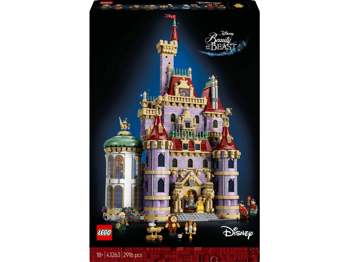 LEGO Zamek z Pięknej i Bestii - Szczegółowy zestaw do budowania