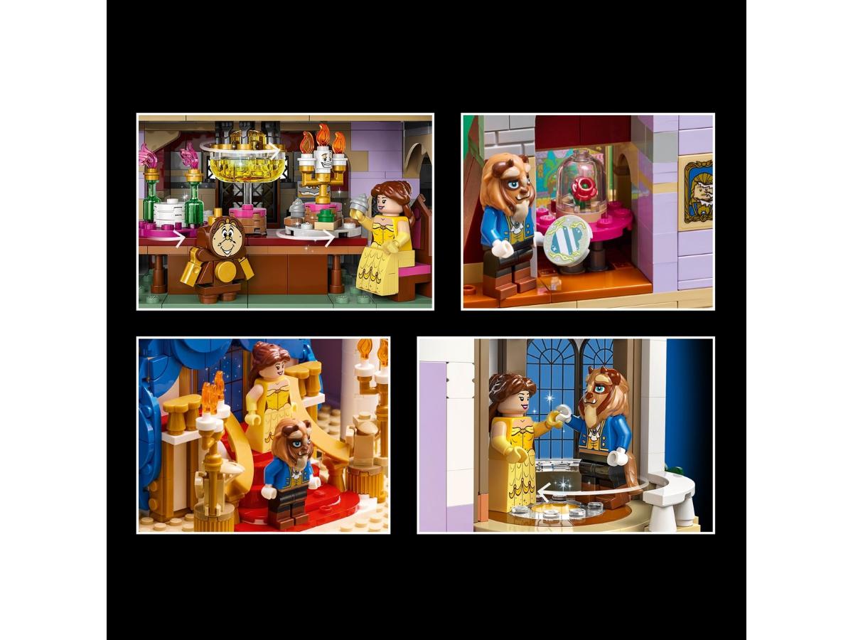 LEGO Zamek z Pięknej i Bestii - Szczegółowy zestaw do budowania - obrazek 2