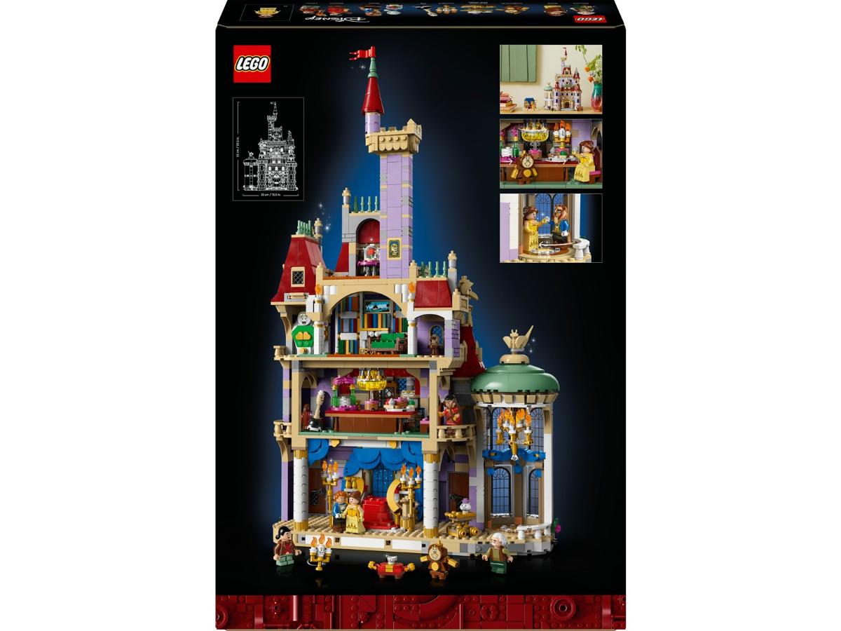 LEGO Zamek z Pięknej i Bestii - Szczegółowy zestaw do budowania - obrazek 3