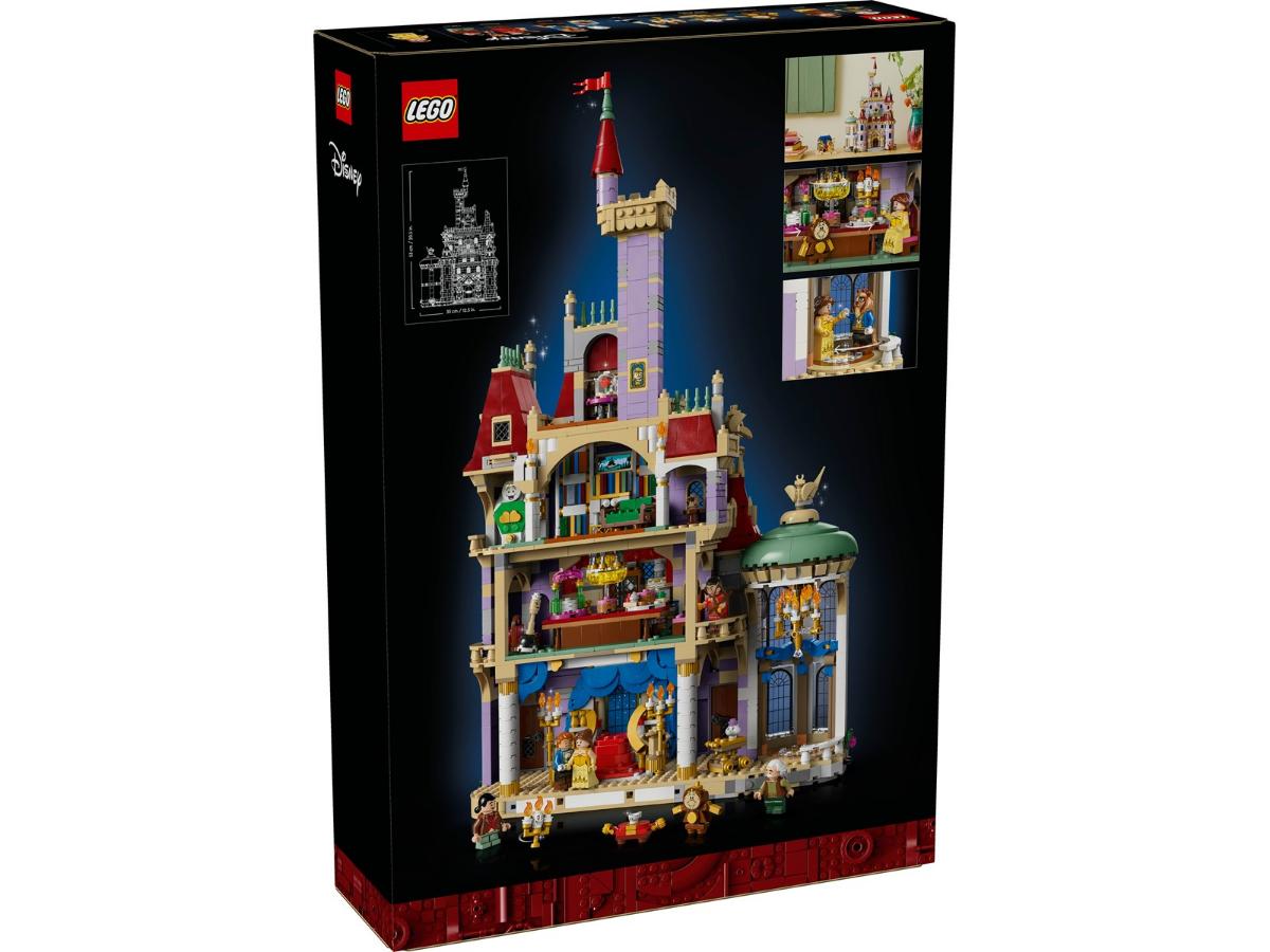 LEGO Zamek z Pięknej i Bestii - Szczegółowy zestaw do budowania - obrazek 4