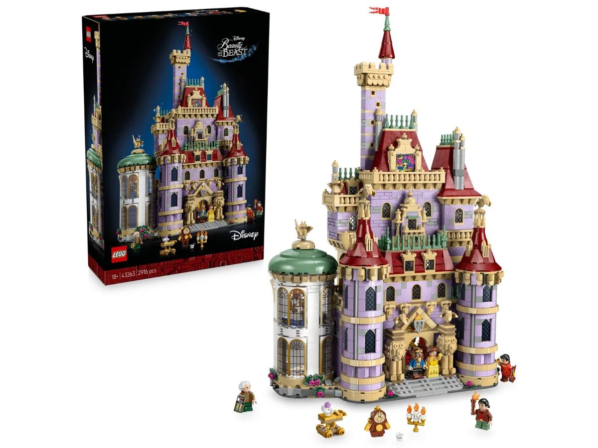 LEGO Zamek z Pięknej i Bestii - Szczegółowy zestaw do budowania - obrazek 5