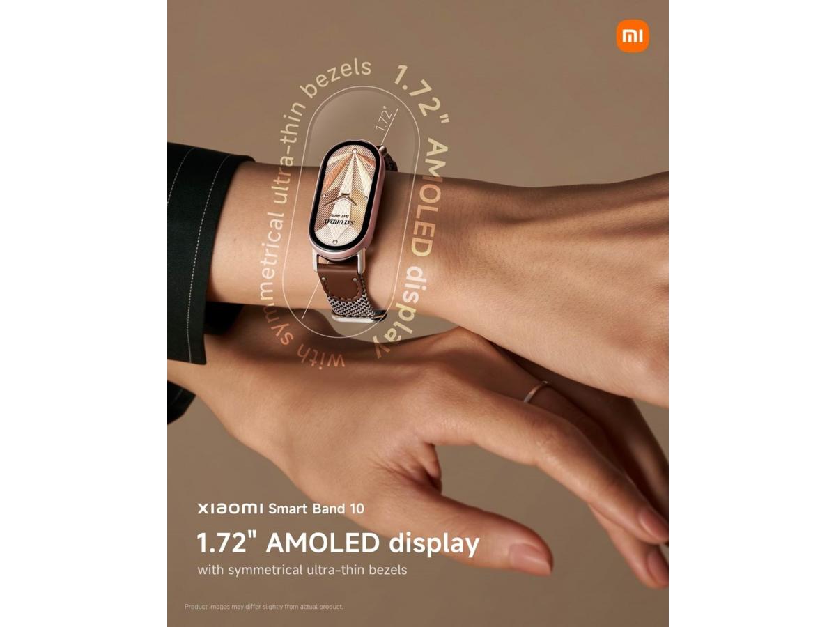 Xiaomi Smart Band 10 - Nowoczesna inteligentna opaska z AMOLED - obrazek 2