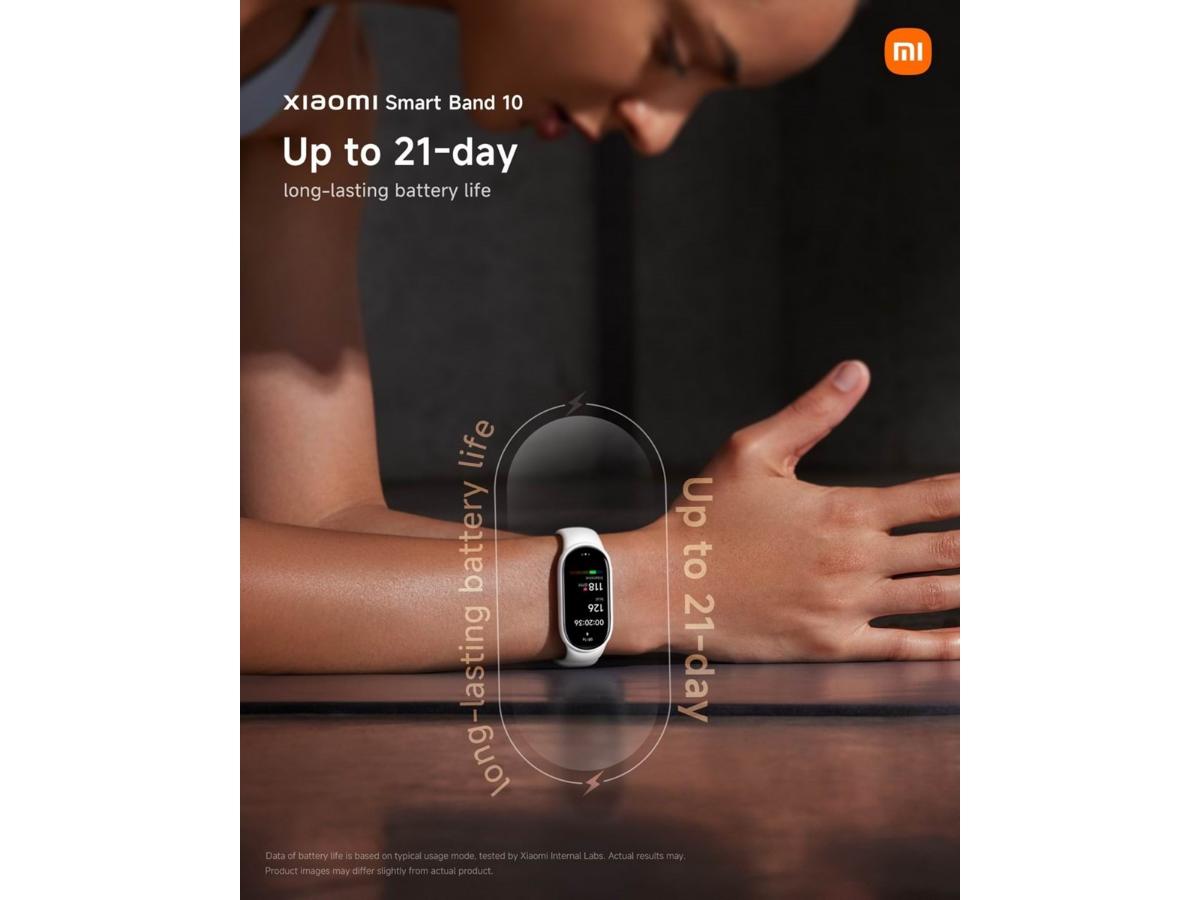 Xiaomi Smart Band 10 - Nowoczesna inteligentna opaska z AMOLED - obrazek 4