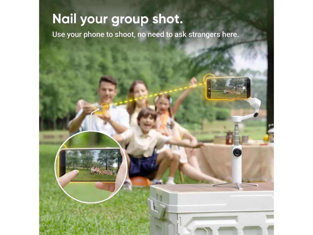 Insta360 Flow 2 AI Tracker Bundle - Stabilizacja obrazu i śledzenie - obrazek 4