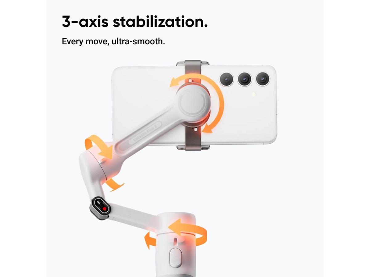 Insta360 Flow 2 AI Tracker Bundle - Stabilizacja obrazu i śledzenie - obrazek 5