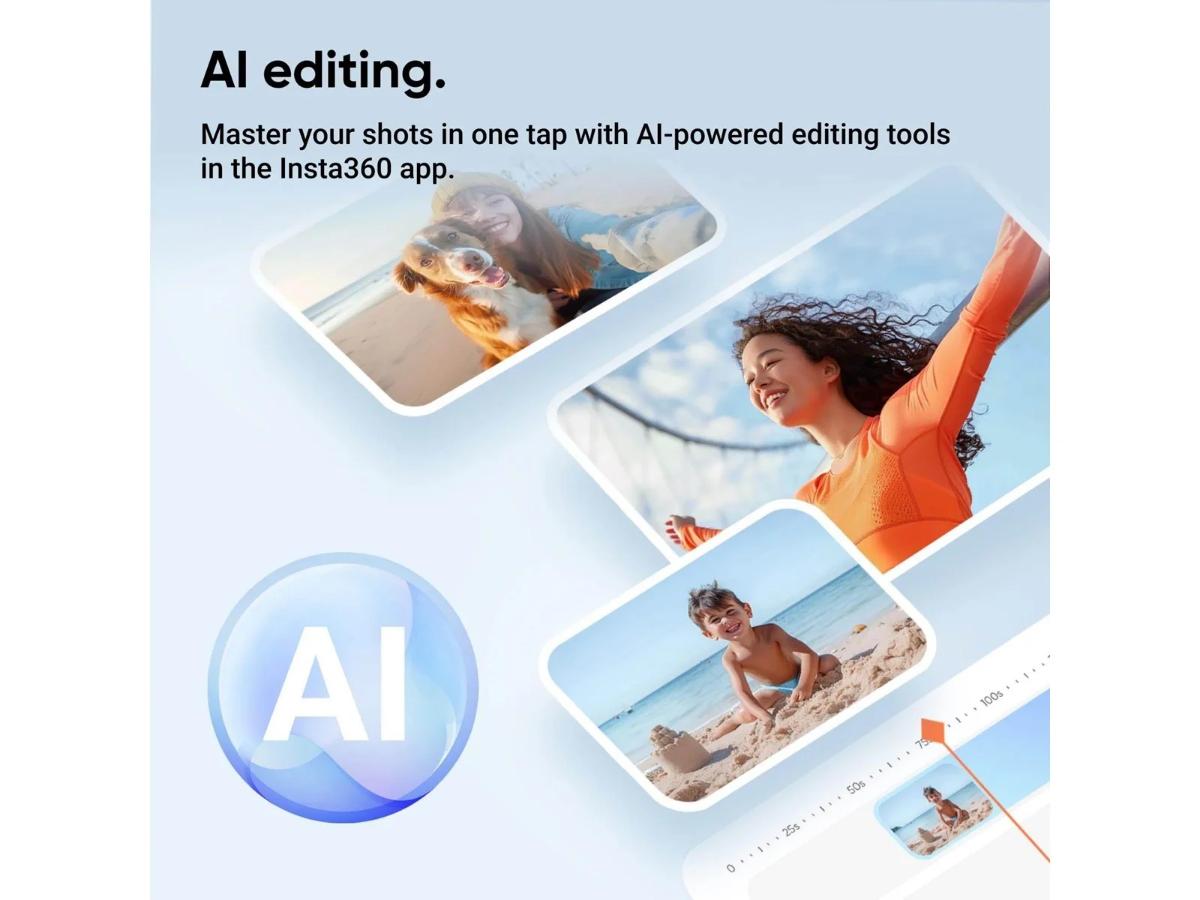 Insta360 Flow 2 AI Tracker Bundle - Stabilizacja obrazu i śledzenie - obrazek 6