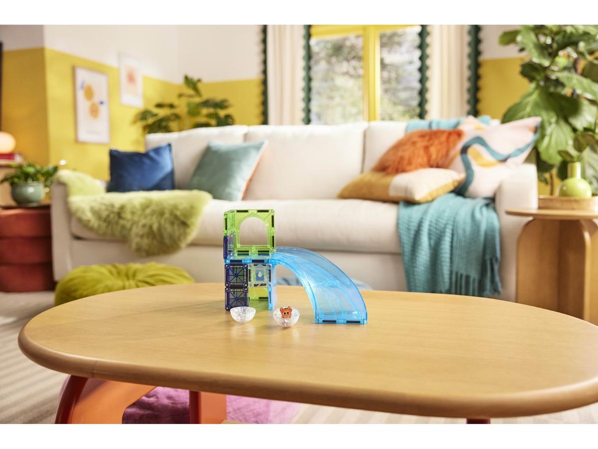 Magna-Tiles Hamster Ball - Zestaw z ruchomą kulą dla dzieci - obrazek 3