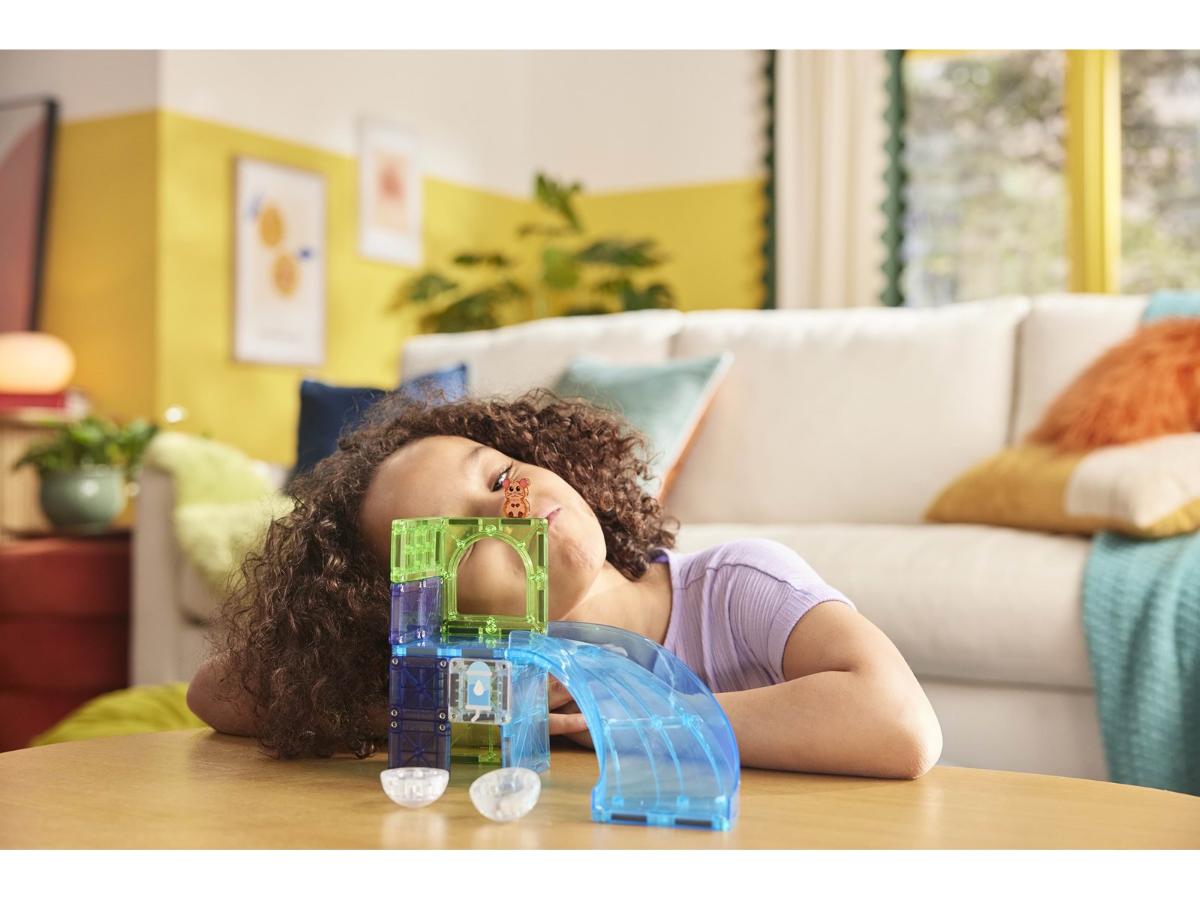 Magna-Tiles Hamster Ball - Zestaw z ruchomą kulą dla dzieci - obrazek 4