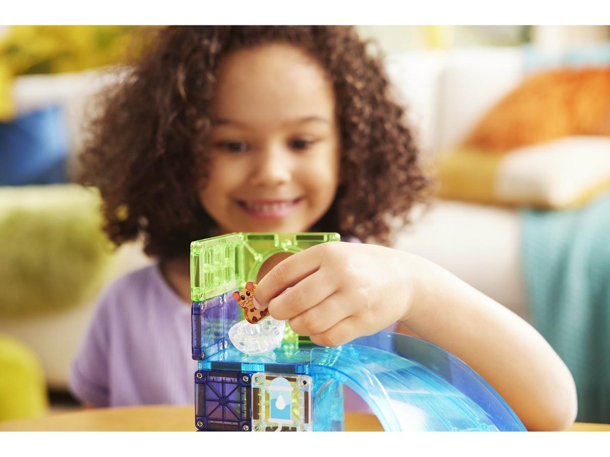 Magna-Tiles Hamster Ball - Zestaw z ruchomą kulą dla dzieci - obrazek 5