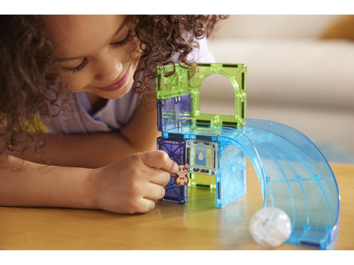 Magna-Tiles Hamster Ball - Zestaw z ruchomą kulą dla dzieci - obrazek 6