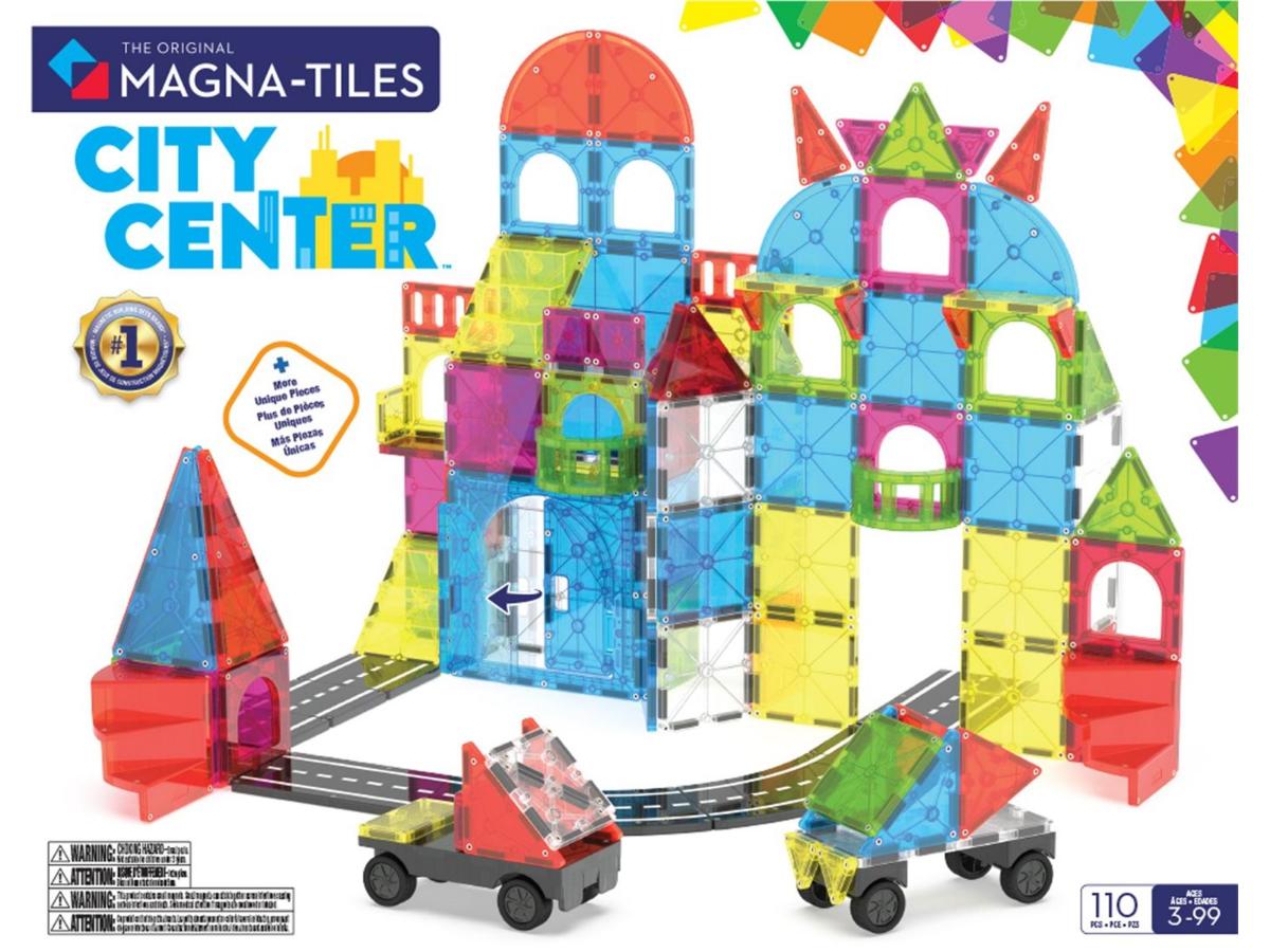 MAGNA-TILES City Center 110 pcs - Kreatywna zabawa w mieście