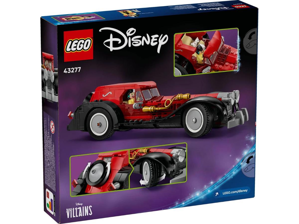 LEGO Disney 43277 Samochód Cruelli De Mon - Ekscytująca przygoda - obrazek 4