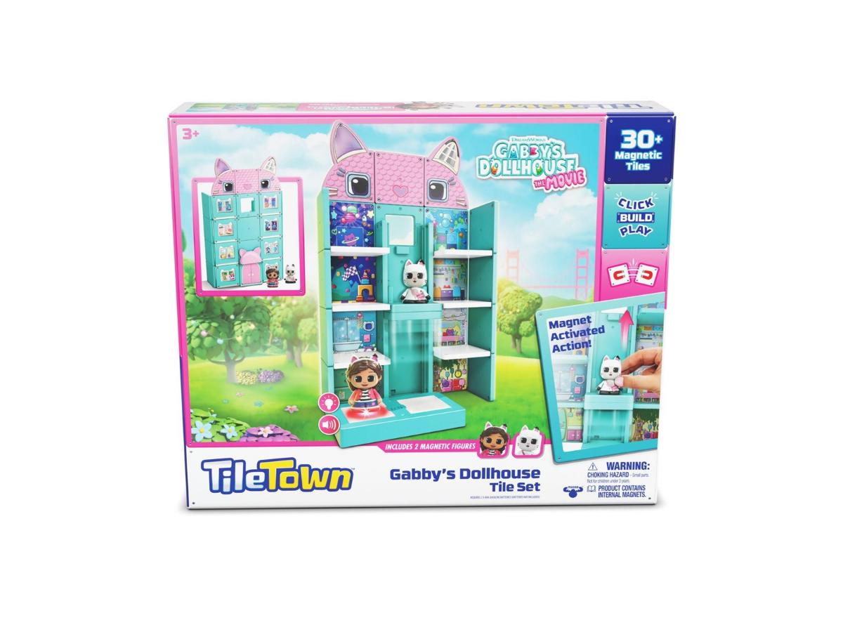 Gabby's Dollhouse Tile Town - Kreatywny zestaw budowlany