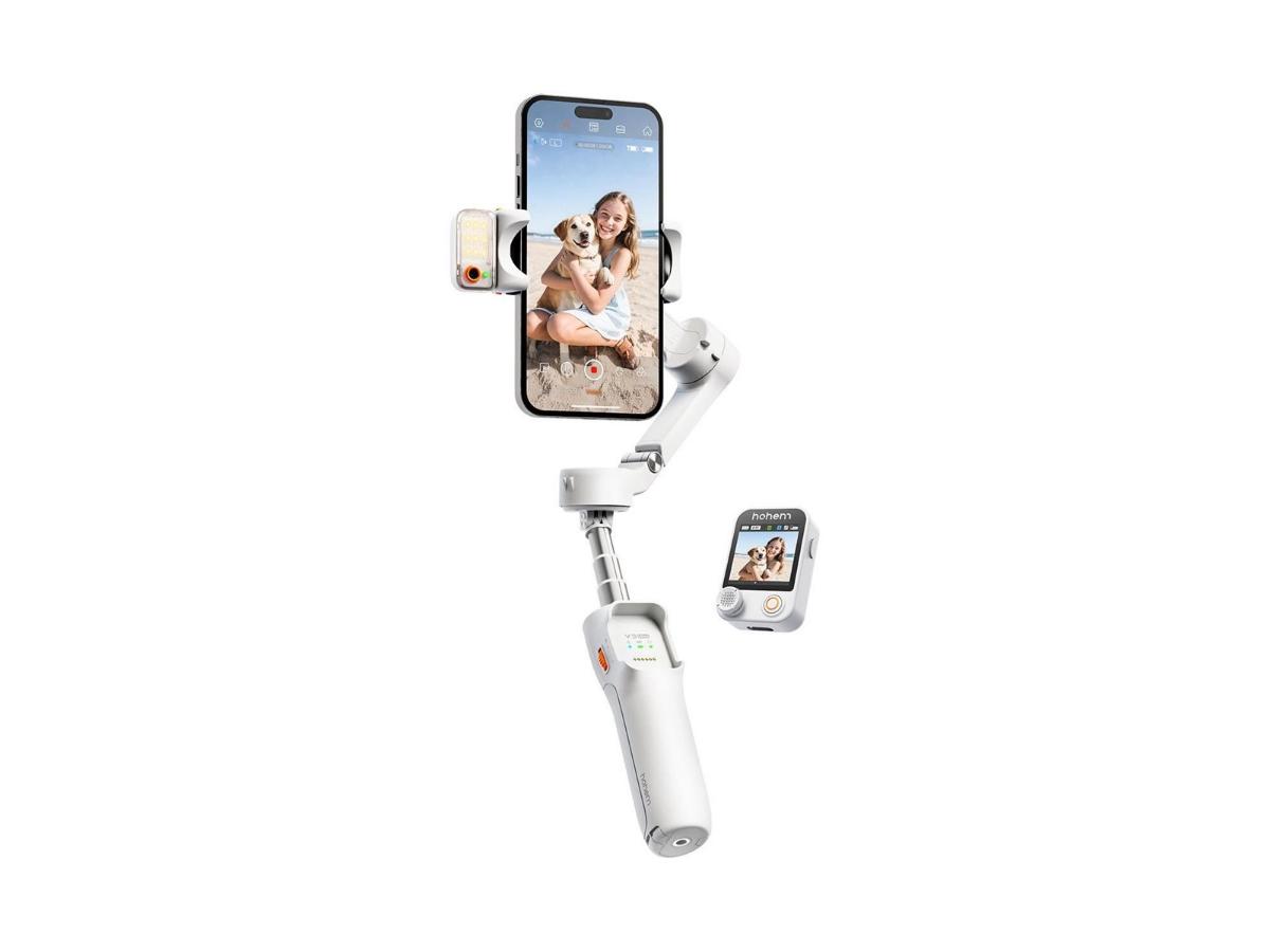 Hohem Gimbal Isteady V3 Ultra White - Inteligentne nagrywanie