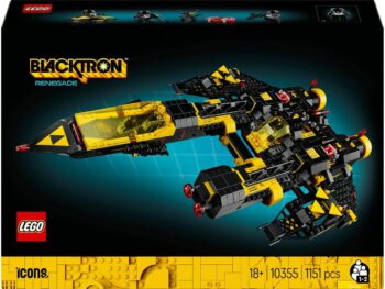 LEGO Icons Blacktron Renegade - Klasyczny statek kosmiczny z lat 80.