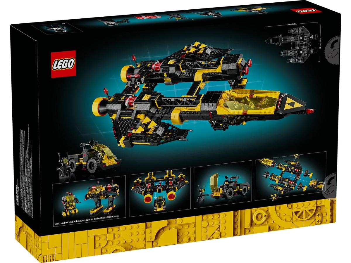 LEGO Icons Blacktron Renegade - Klasyczny statek kosmiczny z lat 80. - obrazek 4