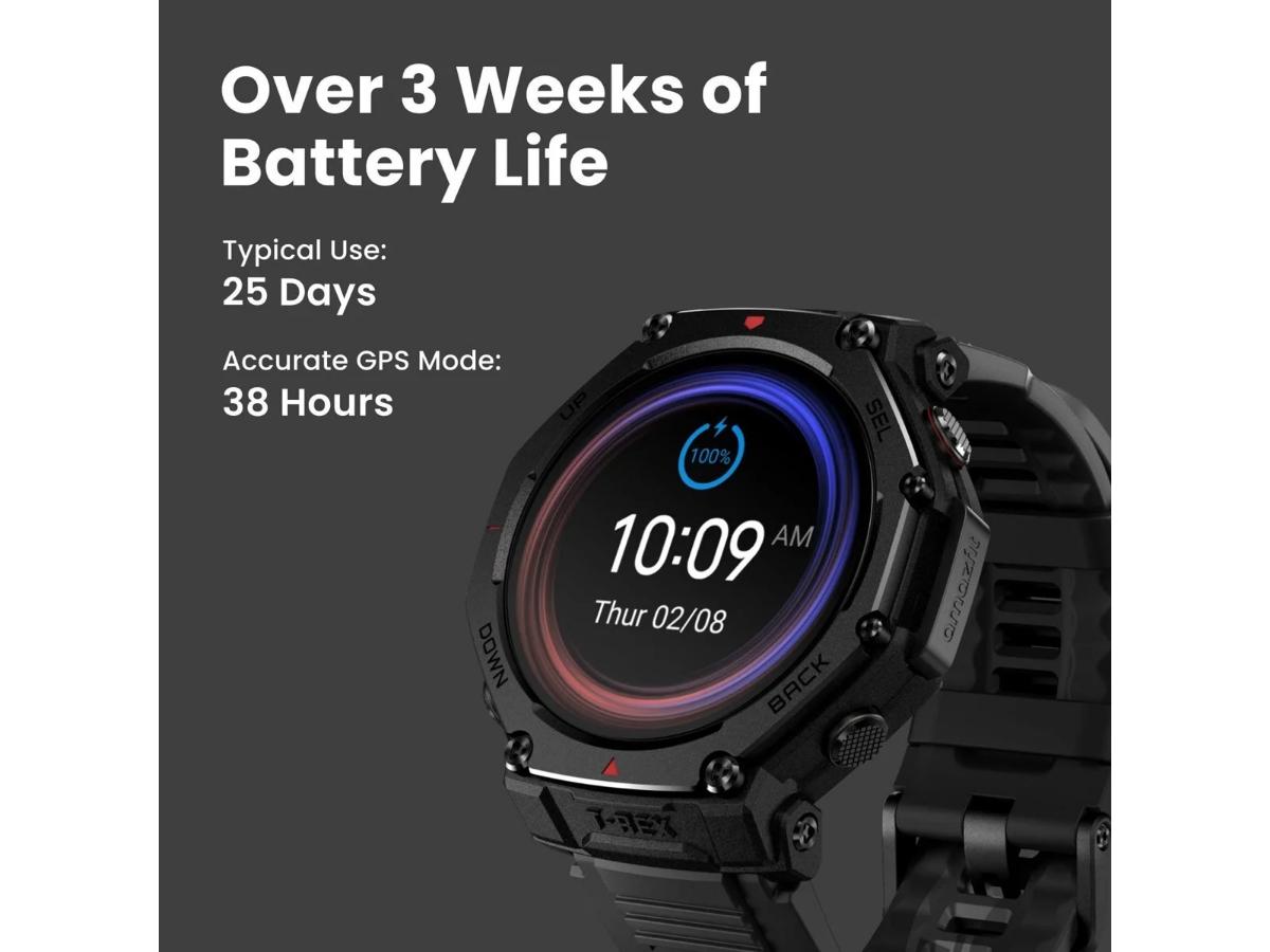 Amazfit T-Rex 3 Pro - Wytrzymały zegarek sportowy z AMOLED - obrazek 3