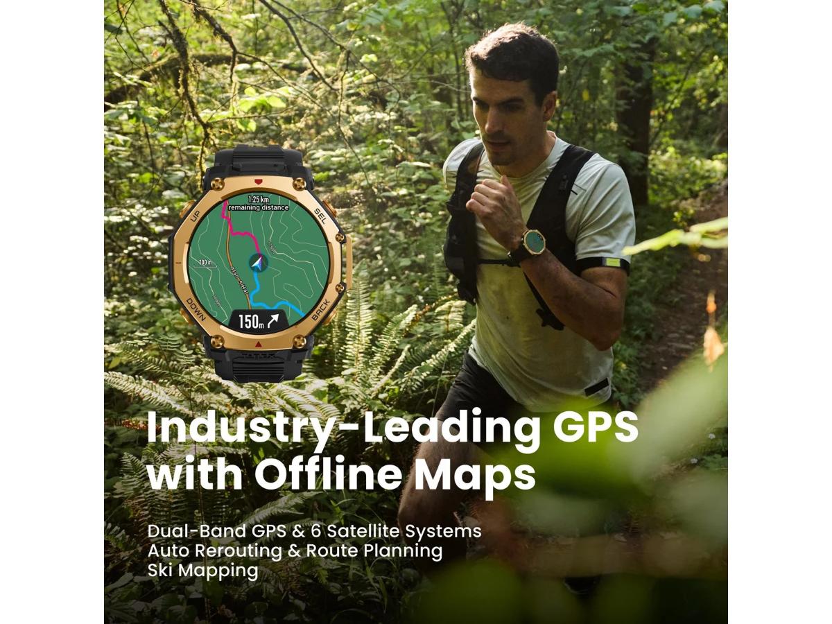 Amazfit T-Rex 3 Pro - Wytrzymały zegarek sportowy z AMOLED - obrazek 5