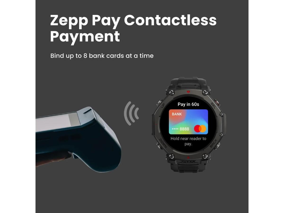 Amazfit T-Rex 3 Pro - Wytrzymały zegarek sportowy z AMOLED - obrazek 6