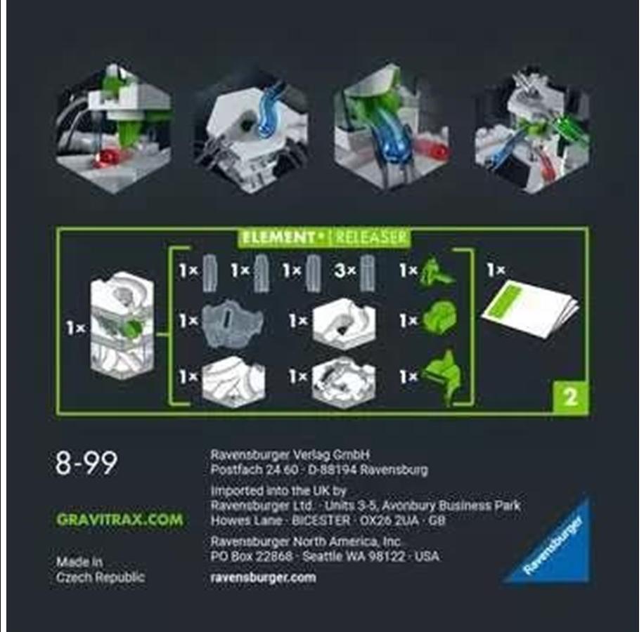 Ravensburger GraviTrax Pro Element Releaser - Zabawka do gry w kulki - obrazek 6