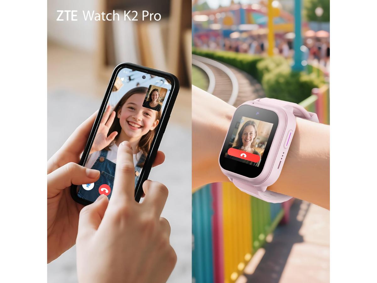 ZTE Kids Watch K2 Pro Blue - Smartwatch dla dzieci z kamerą - obrazek 4