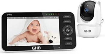 GHB Kamera wideo Babyphone - Wyraźny obraz i duża pojemność