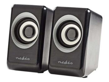 Nedis głośniki dla komputera - doskonała jakość dźwięku